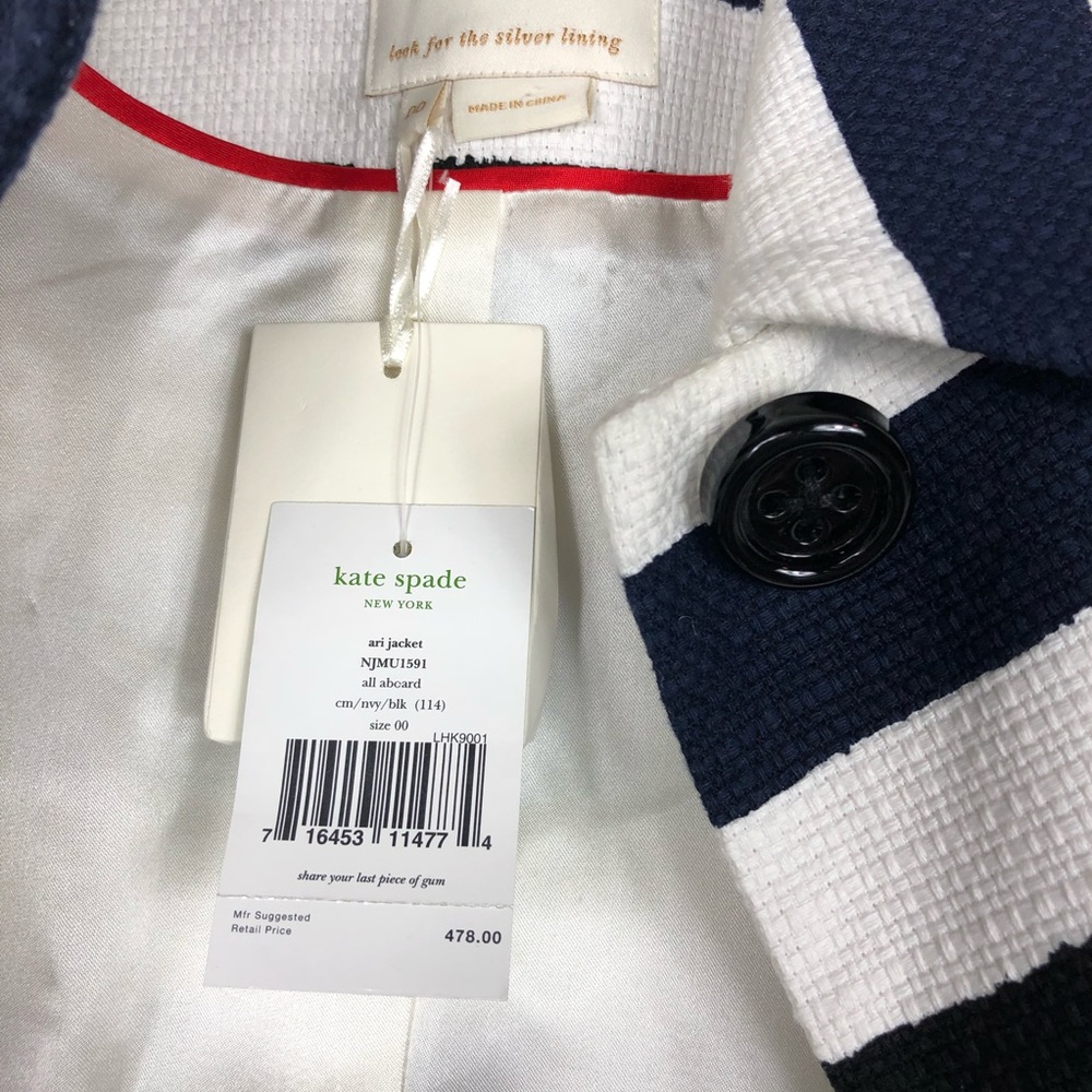Kate Spade | Black Ari Jacket Blazer - Picture 5 of 8